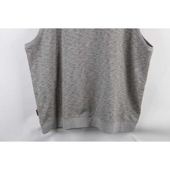 Duluth Trading Co Mens 2XL Relaxed Fit Loophole Half Zip Comfort Vest Sweatshirt - Picture 11 of 11